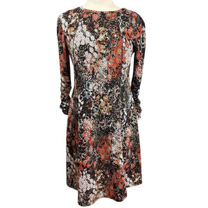 Robbie Bee Dress Size S Black Orange